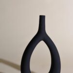 Oval Vase Ceramic Flower Vase