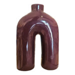 U Shape Flower Vase
