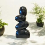Pebble/Stone Pattern Ceramic Vase