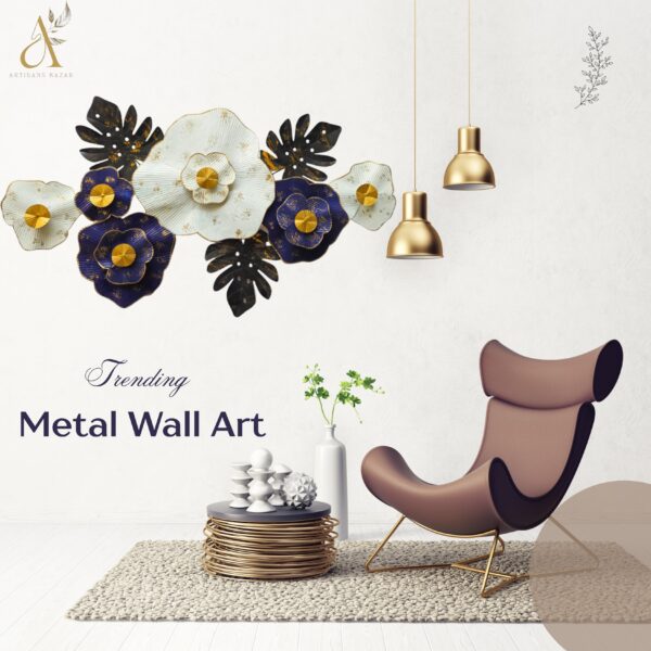 Artisans Bazar Handmade Metal Wall Sculpture