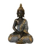 Beautiful 11 INCH Sitting Buddha Idol Statue for Home & Garden Living Room | Healing Spirit Blessing Buddha Statue,Meditating Buddha Statue for Gifting,Home & Offices
